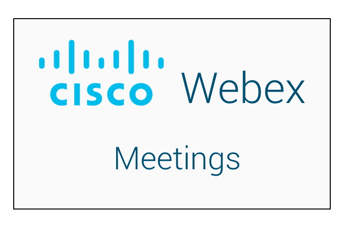  Webex Meetings