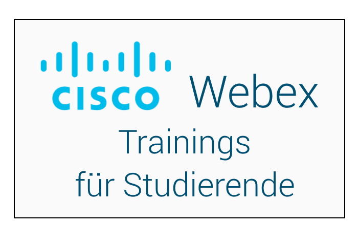  Webex Trainings für Studierende